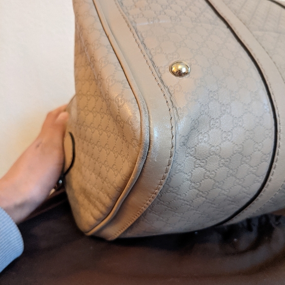 Gucci Guccissima Boston leather bag - Picture 12 of 14